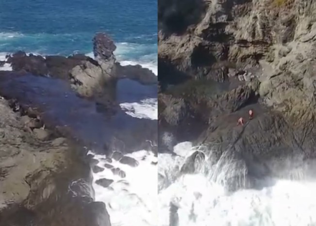 Pantai Siung, Gunung Kidul. (Instagram/@sekilas_gunungkidul)